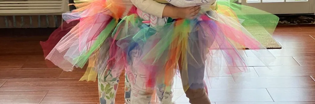 Colorful ballerina tutu (Ballerina theme)